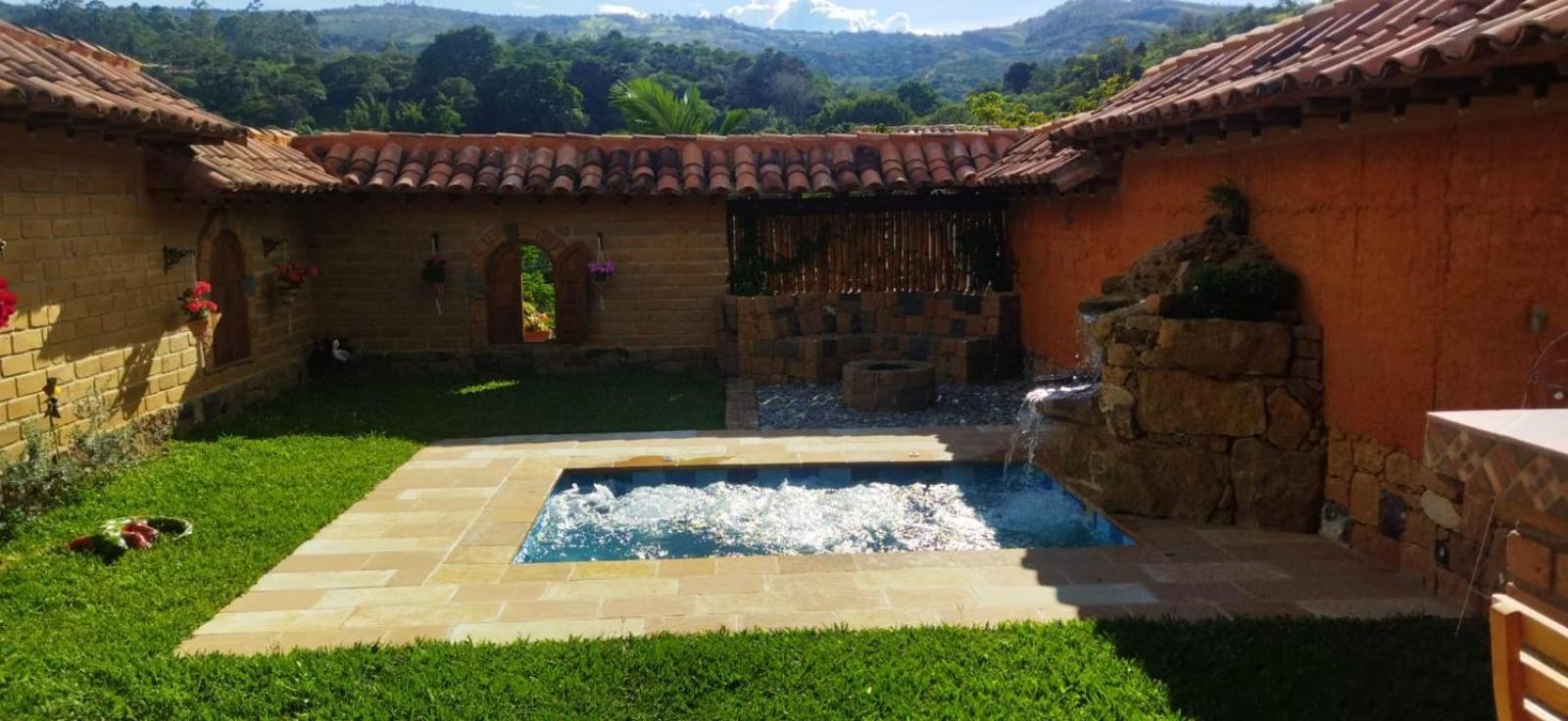 Cabanas El Nopal San Gil Esterno foto