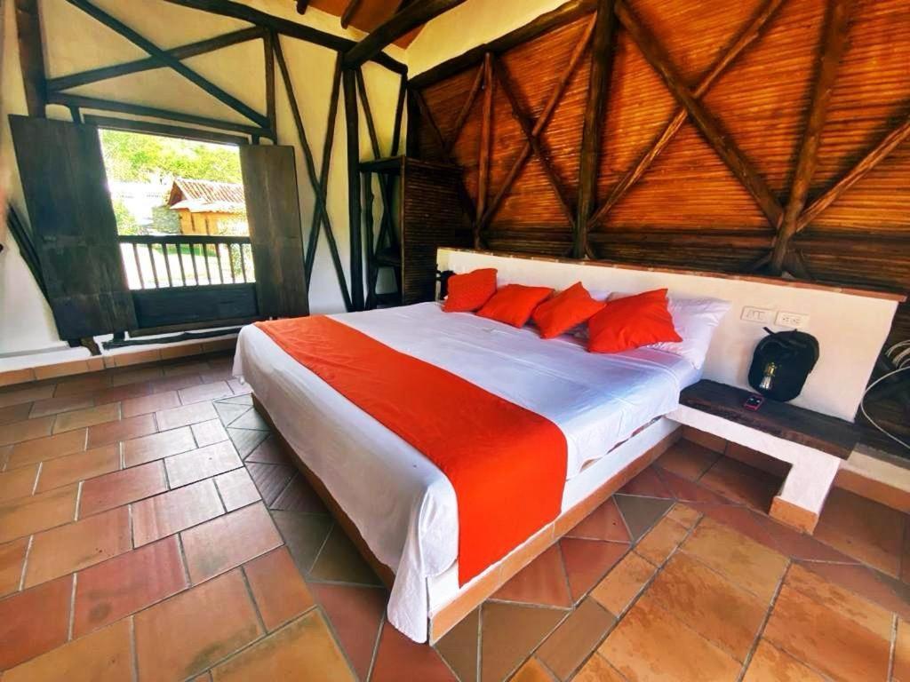 Cabanas El Nopal San Gil Esterno foto